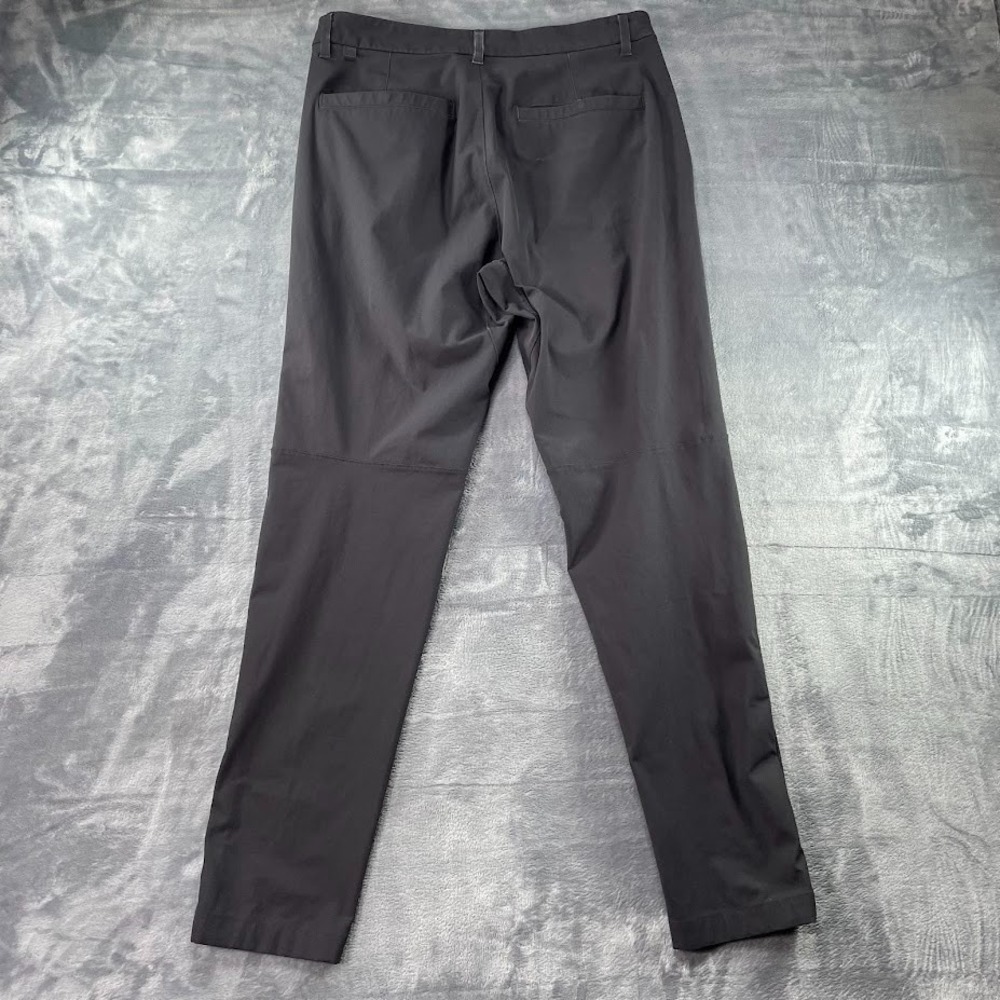Lululemon Pants Mens 33x31 Commission Classic Fit Chino Performance Black - Picture 5 of 10